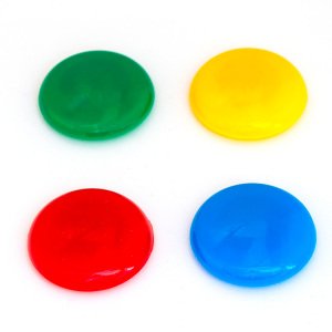 Magnets 40mm Assorted Pk4