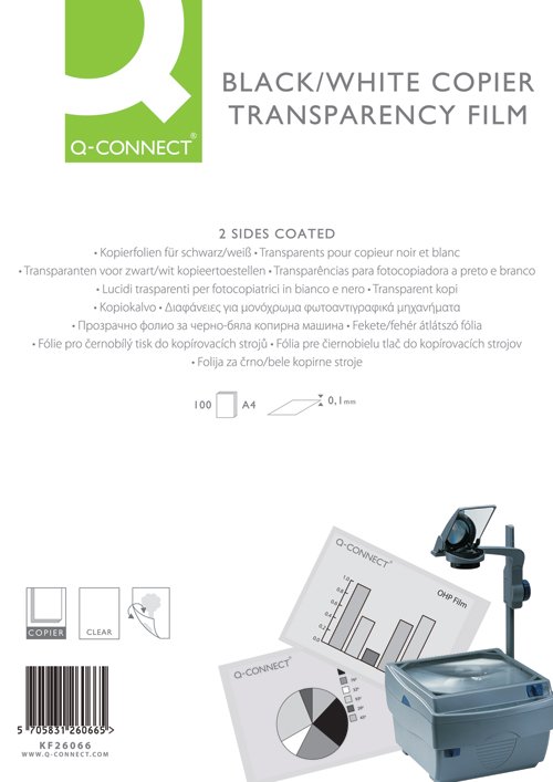OHP Copier Transparencies Pk100